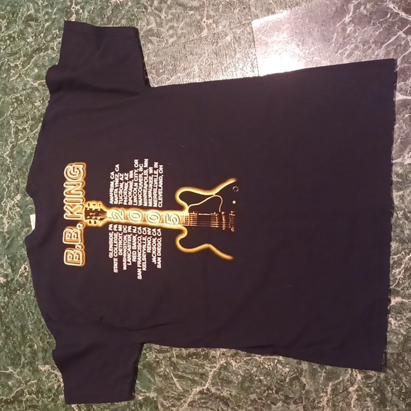 B.B. King Concert Tee Shirt 2002 King road show men's size large - Picture 2 of 6